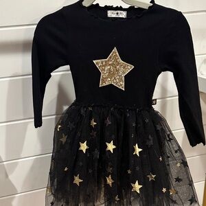 Gold Star Girl’s Dress